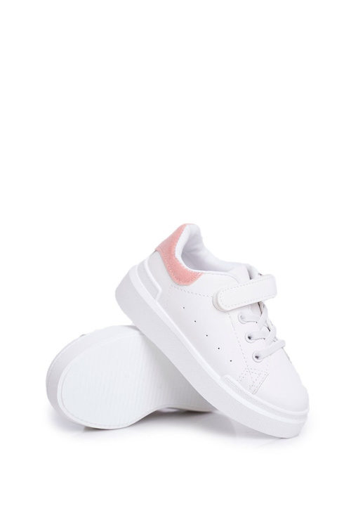 Children's Sports Shoes Sneakers White Pink Bilbo