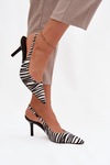 High heel shoes Zebra Phelia