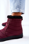 Women's Warm-up Snowboots Burgundy Mezyss