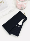 Large Women's Black Wallet