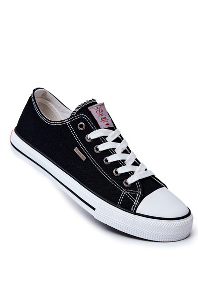 Trampki Męskie Cross Jeans Czarne JJ1R4003C