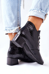 Heeled boots Black Albeq