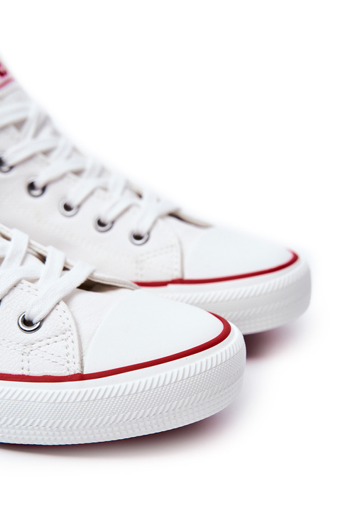 Men's High Leather Sneakers BIG STAR JJ174071 White