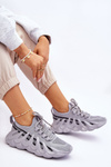 Women's Fashion Sock Sneakers Grey Daxo