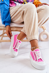 Low Sneakers On Platform Pink Mischa 