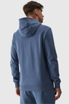 Men's Hoodie Pullover With Hood Blue 4FWMM00TSWSM1464-32S