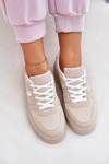 Low Women's Platform Sneakers Beige Telmira