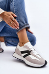 Women's Grey Sports Shoes Chloette