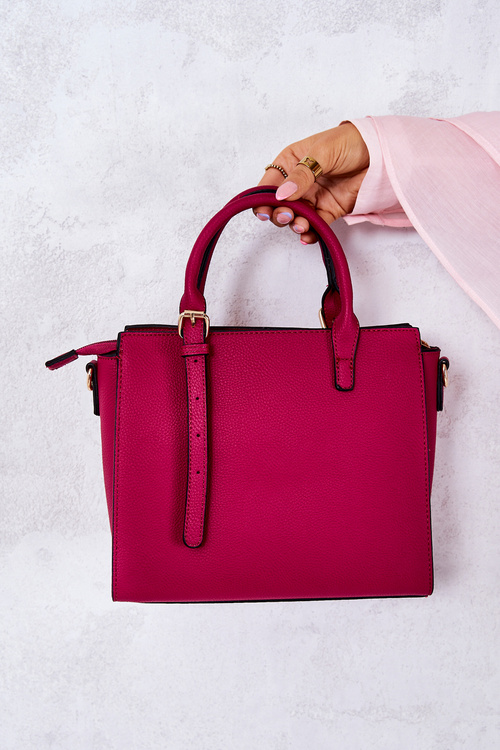 Torebka Klasyczna Na Suwak Nobo Fuksja M0320-C004