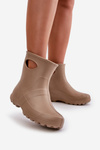 Damskie Kalosze Wodoszczelne Camel LEMIGO GARDEN 752