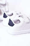 Children's Sneakers With Velcro White-Navy California