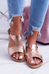 Lightweight Gold Kongito Sandals