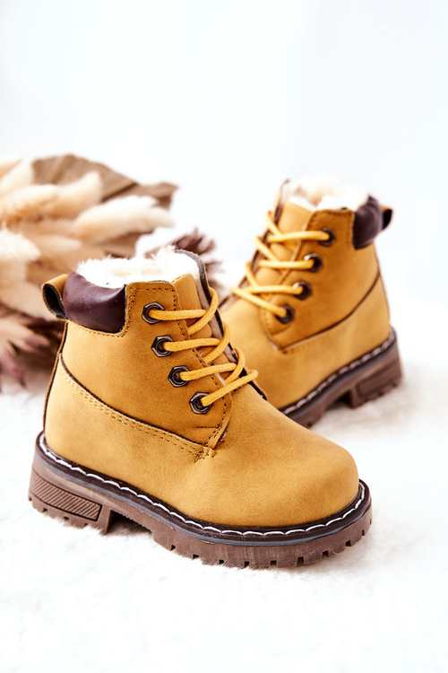Kids' Warm-up Trapper Booties Yellow Royals