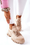 Women’s Sport Shoes Sneakers Beige Miles