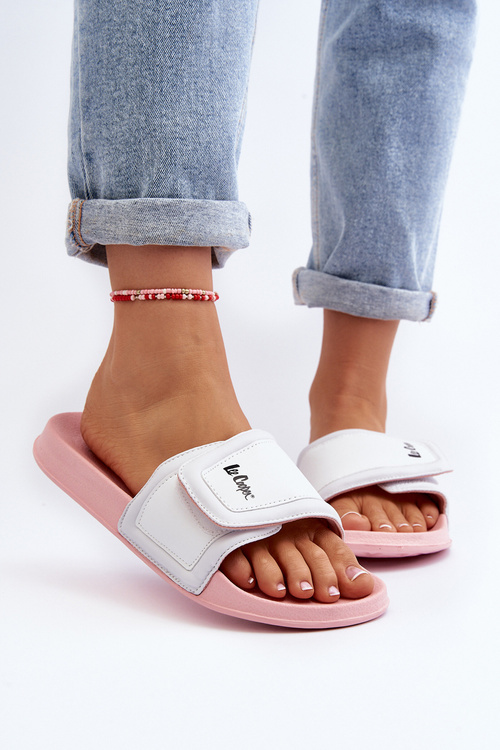 Klapki Damskie Różowe Lee Cooper LCW-24-42-2491L