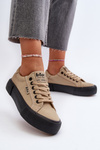 Trampki Damskie Beżowe Lee Cooper LCW-24-31-LCW-24-31-2721