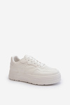 Women's Platform Sneakers White Axivana