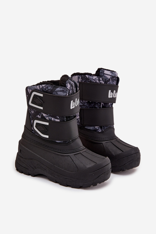 Children Snow Boots Lee Cooper LCJ 25 10 3781 Black Botki Dziecięce