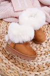 Kids' Boots Snow Boots With Fur Camel Kiks