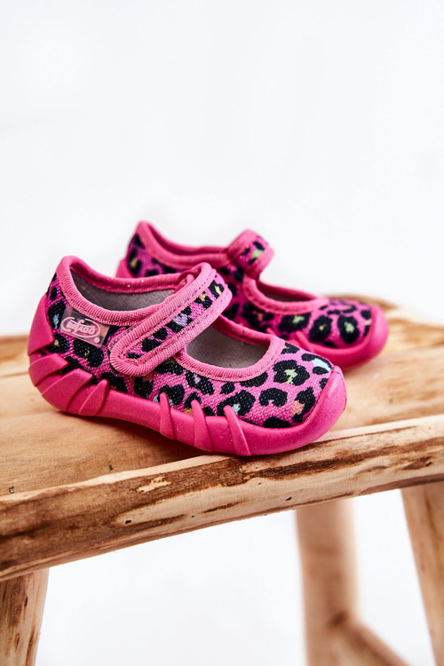 Slippers of the Ballerina Befado Speckled 109P256 Pink