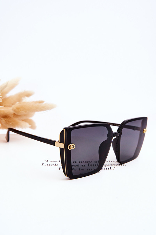 Large Sunglasses UV400 MA20601 Gradient Black