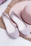 Grey Women's Meliski Ballerinas Hearts Opacify