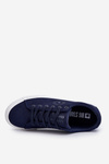 Men's Low Textile Sneakers Big Star LL174076 Navy Blue
