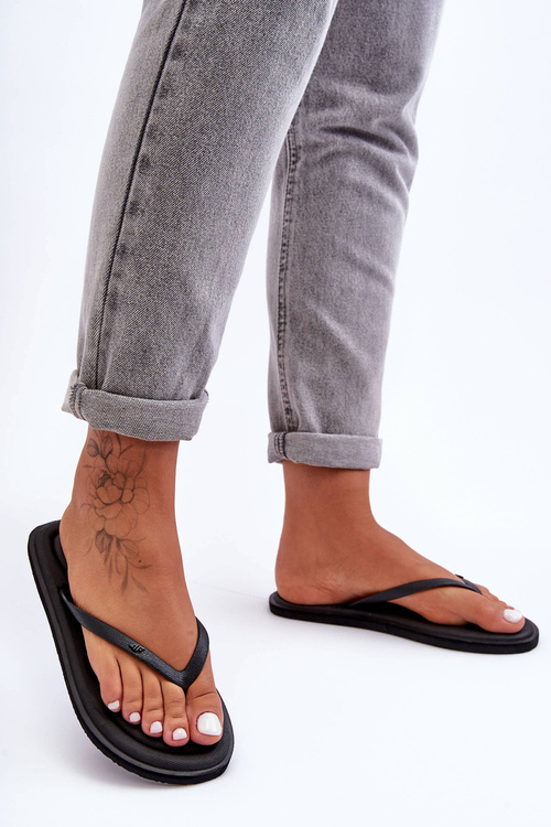 Women's Classic Flip Flops 4F 4FSS23FFLIF067-20S Black