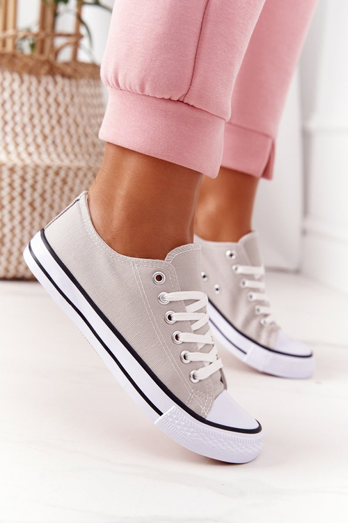 Women's Classic Sneakers Grey Omerta