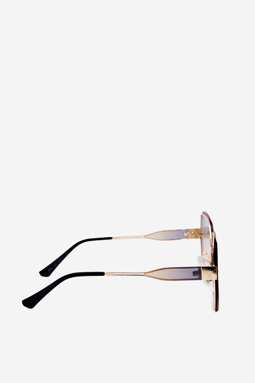 Women's Sunglasses with Gradient Lenses UV400 Gold