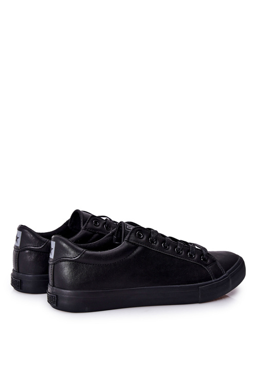 Leather Sneakers Big Star II174029 Black