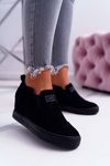 Women's Sneakers Sneakers Lu Boo Slip-on Black Kaori