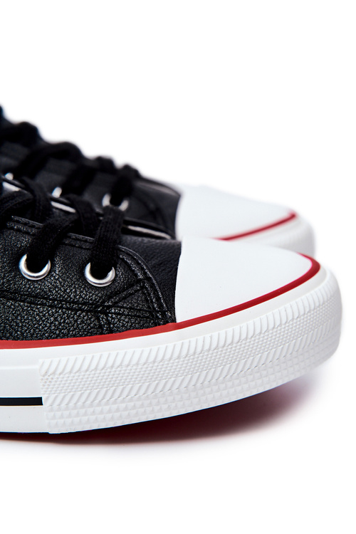 Men's High Leather Sneakers BIG STAR JJ174070 Black