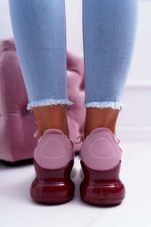 Women's Sports Shoes Pink Hello