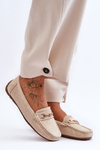 Women's Classic Suede Loafers Beige Corinell