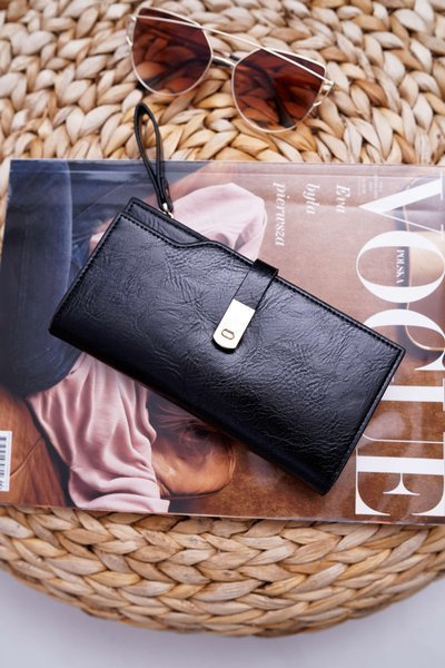Women's Wallet Large Black AD-64