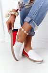 Women's Espadrilles Big Star HH276009 White-Red