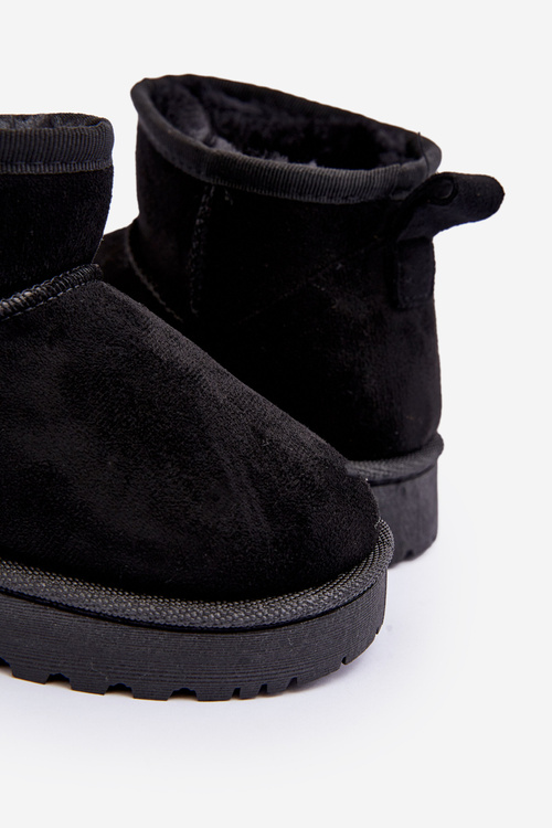Children's Snow Boots Insulated Black Nallita