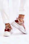 Buty Sportowe Damskie Beżowe Big Star KK274055