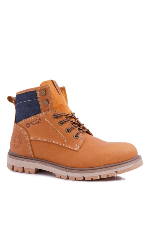 Men's Leather Trappers Big Star Camel EE174266
