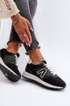 Buty Sportowe Sneakersy Damskie Czarne Daisee PC192