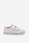 Girls Velcro Sneakers Lee Cooper LCW-25-02-3264K White