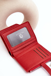 Women's Wallet Purse Made of Eco-leather Red Lazara