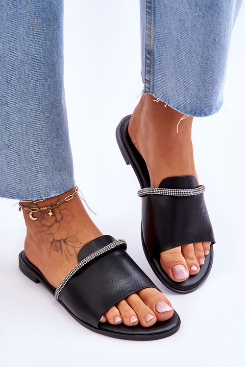 Elegant Flat Heels Black Termen