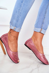 Ballerinas Women's Maciejka Leather Pink 03497-15