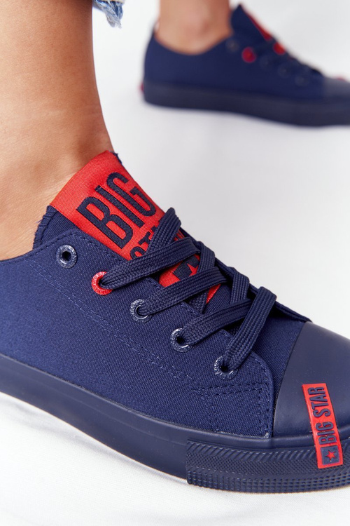 Women's Sneakers BIG STAR HH274676 Navy Blue