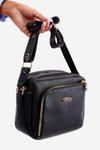Crossbody Bag Made of Eco Leather NOBO BAGP990-K020 Black