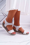 Women's Silver Gerdro Stiletto Sandals