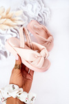 Children's Sandals With Drawstring Pink Bubble Gum