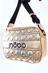 Handbag Letterbox NOBO L2160 Gold